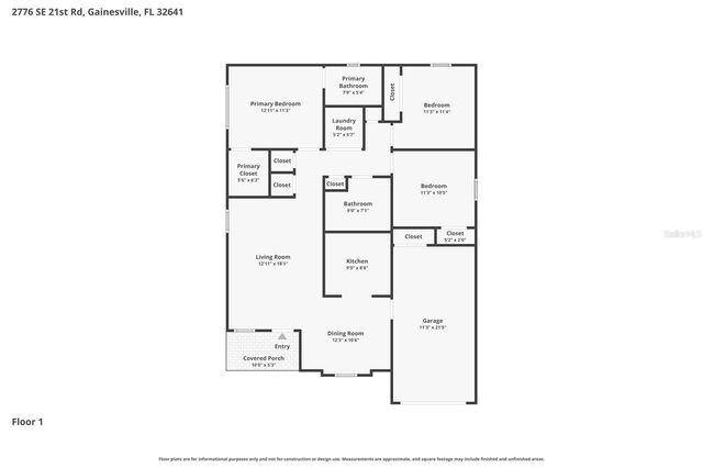 2776 SE 21ST ROAD, Gainesville, FL 32641