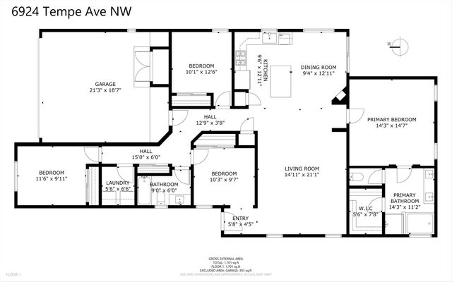 6924 Tempe Avenue NW, Albuquerque, NM 87114
