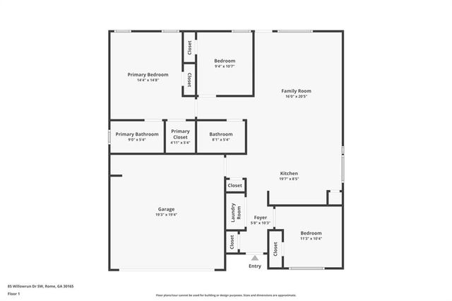 85 Willowrun SW Drive, Rome, GA 30165