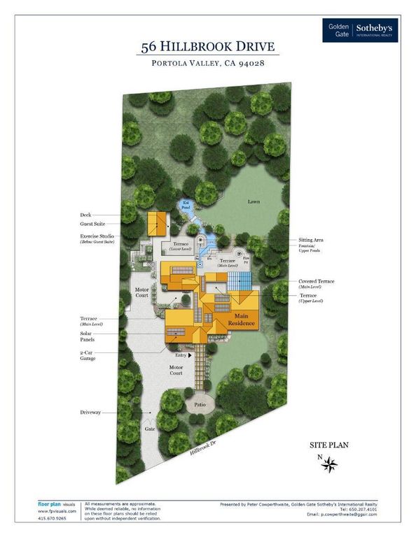 Image 44 of property listing at 56 Hillbrook Drive, Portola Valley, CA 94028