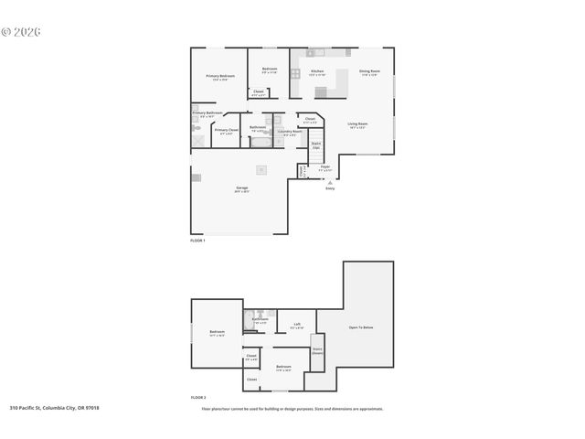 310 PACIFIC St, Columbia City, OR 97018