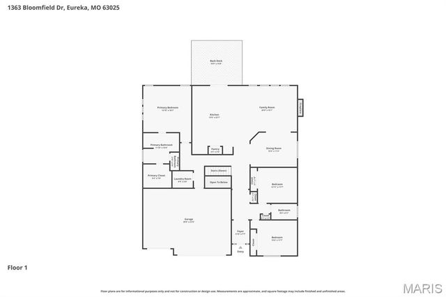 1363 Bloomfield Drive, Eureka, MO 63025