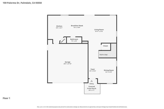 159 Palermo Drive, Palmdale, CA 93550