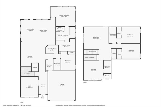 18303 Bluebird Branch Lane, Cypress, TX 77433