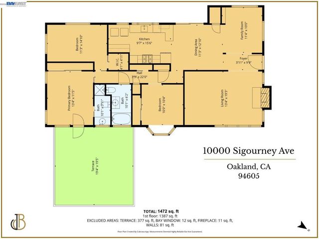 10000 Sigourney Ave, Oakland, CA 94605