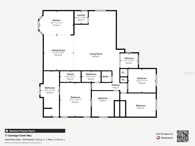 71 CARRIAGE CREEK WAY, Ormond Beach, FL 32174