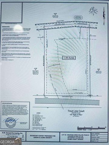 0 Trout Line Court, Talking Rock, GA 30175