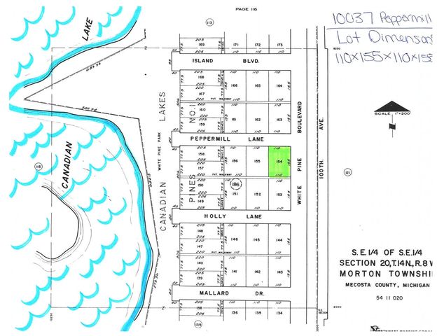 10037 Peppermill Lane, Canadian Lakes, MI 49346