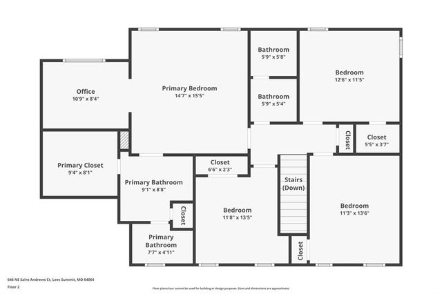 646 NE Saint Andrews Court, Lee's Summit, MO 64064