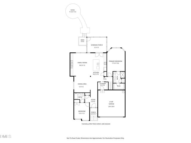 1528 Mallard Trace Drive, Wendell, NC 27591