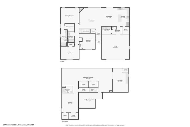 347 Homestead Drive, Twin Lakes, WI 53181