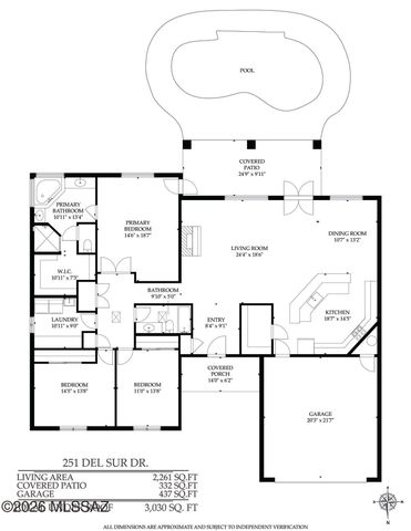 251 N Del Sur Drive, Vail, AZ 85641