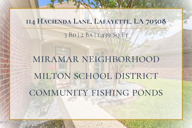 114 Hacienda Lane, Lafayette, LA 70508