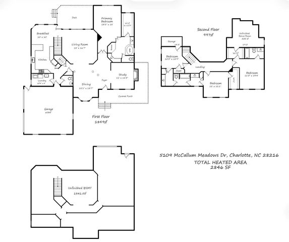 5109 McCallum Meadows Drive, Charlotte, NC 28216