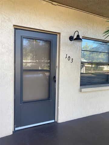 5975 N TERRACE PARK DRIVE N 103, St Petersburg, FL 33709