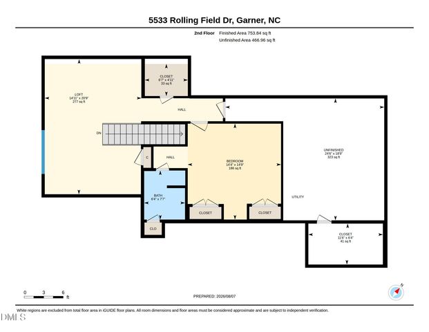 5533 Rolling Field Drive, Garner, NC 27529