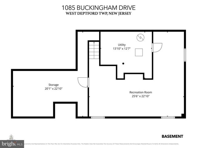 1085 BUCKINGHAM, West Deptford, NJ 08086