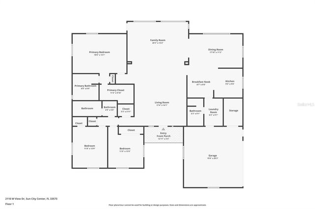 2110 W VIEW DRIVE, Sun City Center, FL 33573