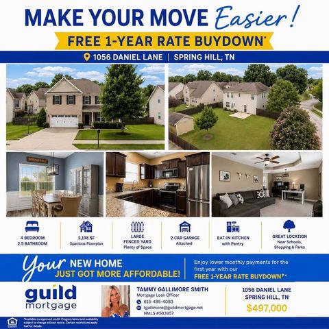1056 Daniel Ln, Spring Hill, TN 37174
