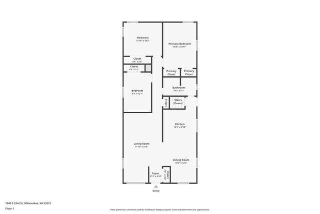 1940 S 33rd STREET, Milwaukee, WI 53215