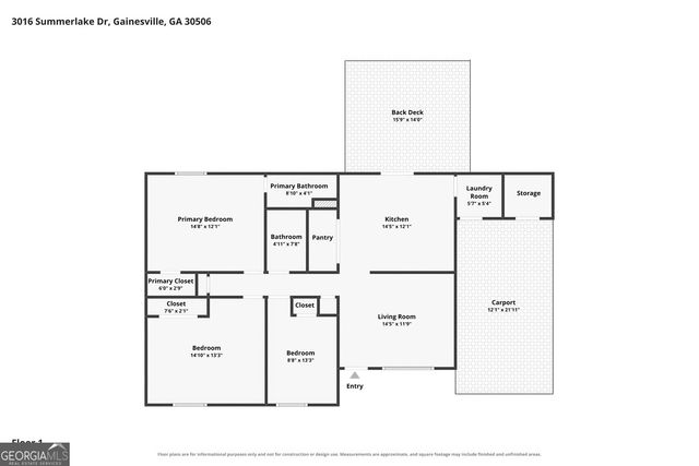 3016 Summer Lake Drive, Gainesville, GA 30506