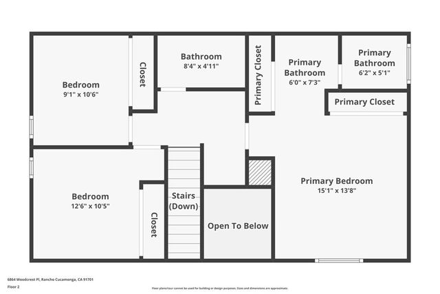 6864 Woodcrest, Rancho Cucamonga, CA 91701