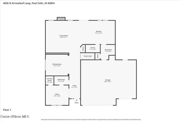 4026 N Arrowleaf Loop, Post Falls, ID 83854