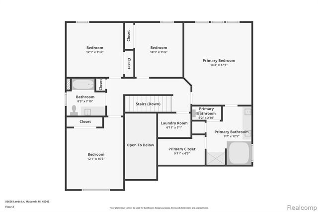 56626 Leeds Lane, Macomb, MI 48042