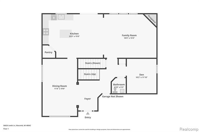56626 Leeds Lane, Macomb, MI 48042