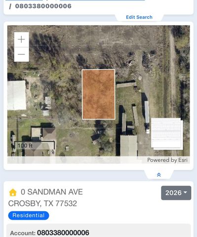 0 Sandman Avenue, Crosby, TX 77532