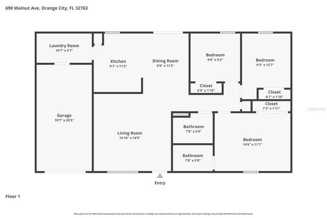 690 WALNUT AVENUE, Orange City, FL 32763