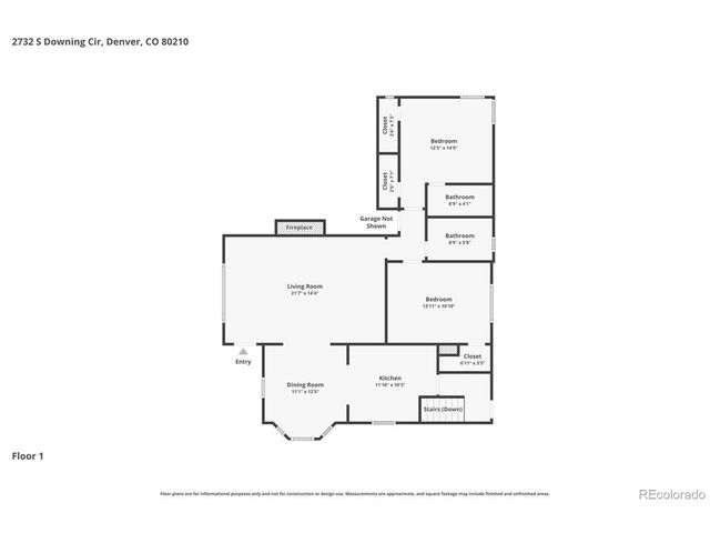 2732 S Downing Cir, Denver, CO 80210