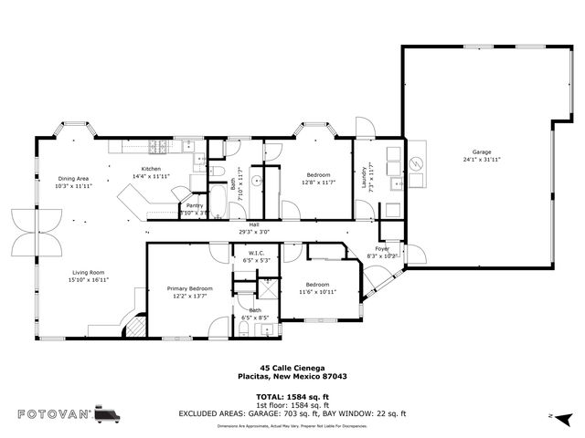 45 Cienega Canyon Road, Placitas, NM 87043