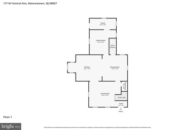 117 W CENTRAL AVE, Moorestown, NJ 08057