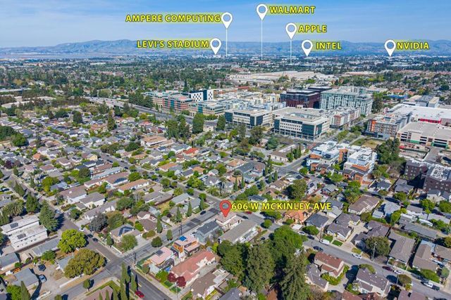 606 W Mc Kinley Avenue, Sunnyvale, CA 94086