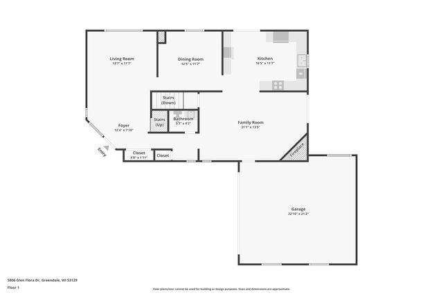 5806 Glen Flora DRIVE, Greendale, WI 53129