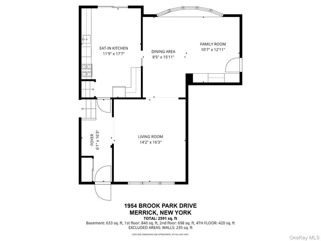 1954 Brook Park Drive, Merrick, NY 11566