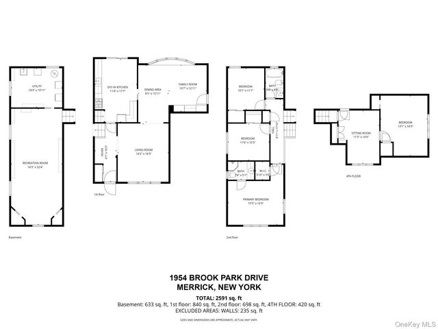 1954 Brook Park Drive, Merrick, NY 11566