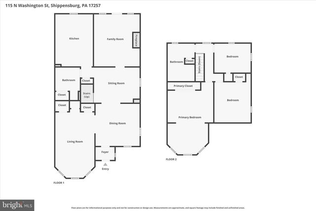 115 N WASHINGTON STREET, Shippensburg, PA 17257