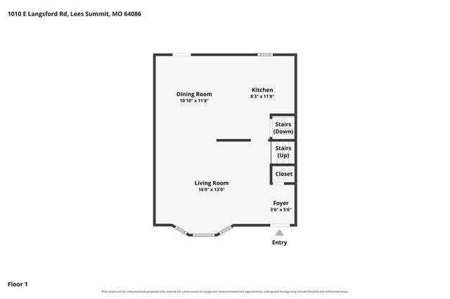 1010 E Langsford Road, Lee's Summit, MO 64063