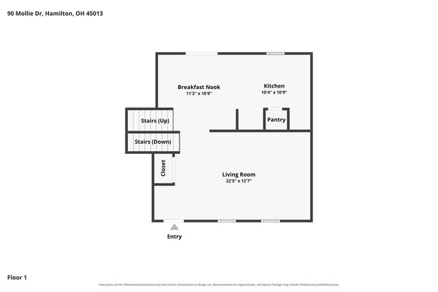 90 Mollie Drive, Hamilton, OH 45013
