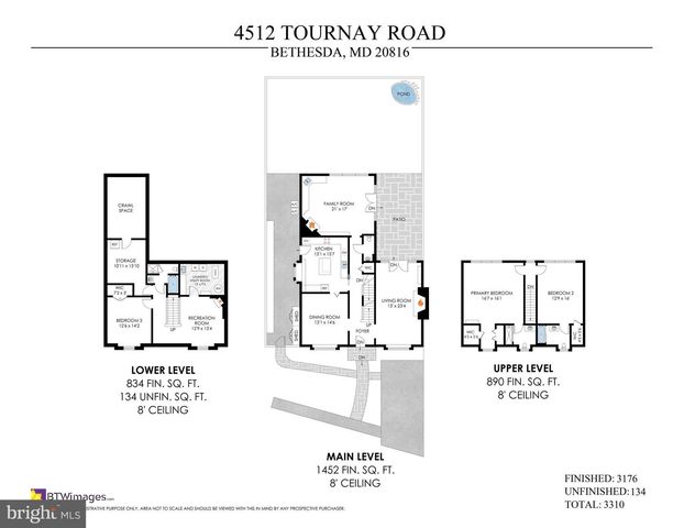 4512 TOURNAY RD, Bethesda, MD 20816