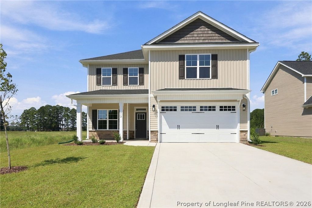 412 Whitestone (Lot 284) Drive, Fayetteville, NC 28312 — exterior