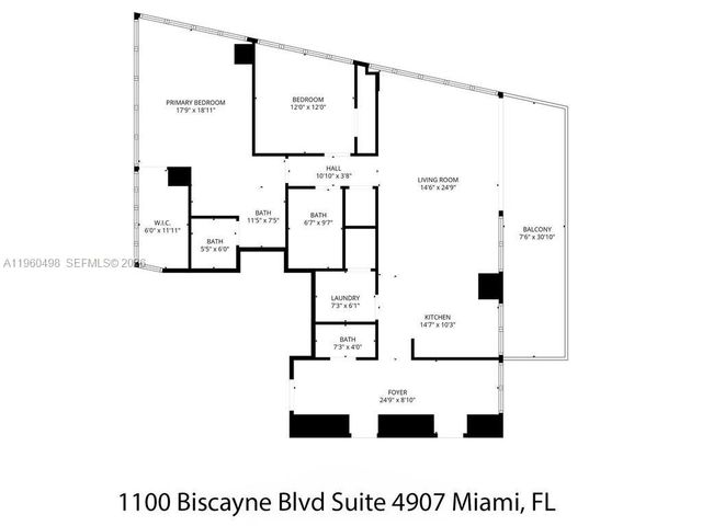 1100 Biscayne Blvd 4907, Miami, FL 33132