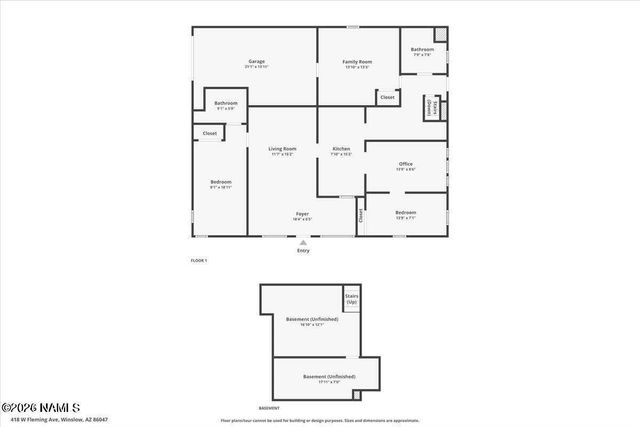 418 W Fleming Street, Winslow, AZ 86047