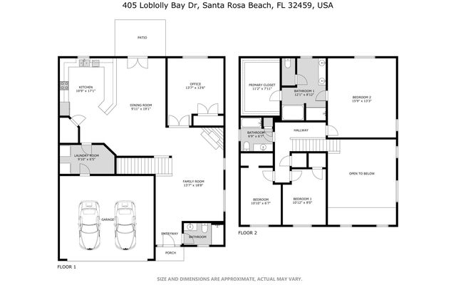 405 Loblolly Bay Drive, Santa Rosa Beach, FL 32459