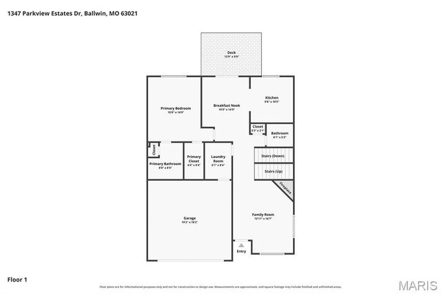 1347 Parkview Estates Drive, Ellisville, MO 63021