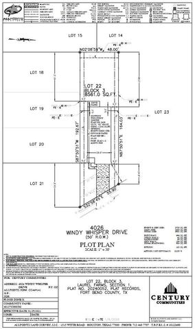 4026 Windy Whisper Drive, Brookshire, TX 77423