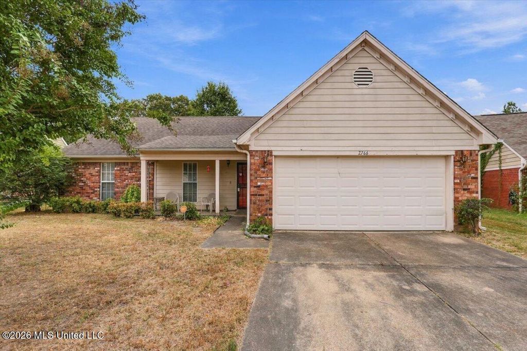 7766 S Sarah Ann Drive, Southaven, MS 38671 — exterior
