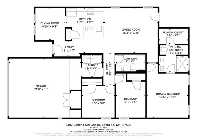 5302 Camino Del Griego, Santa Fe, NM 87507